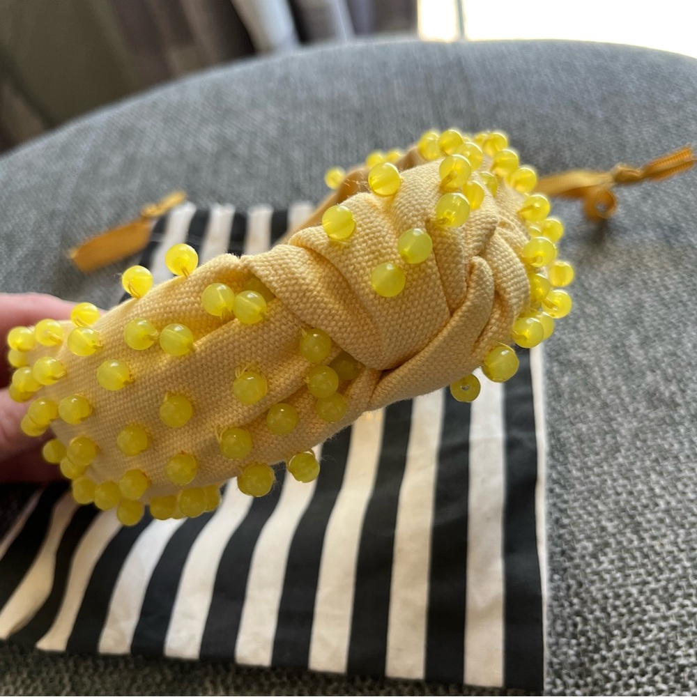 Lele Sadoughi Beaded Headband